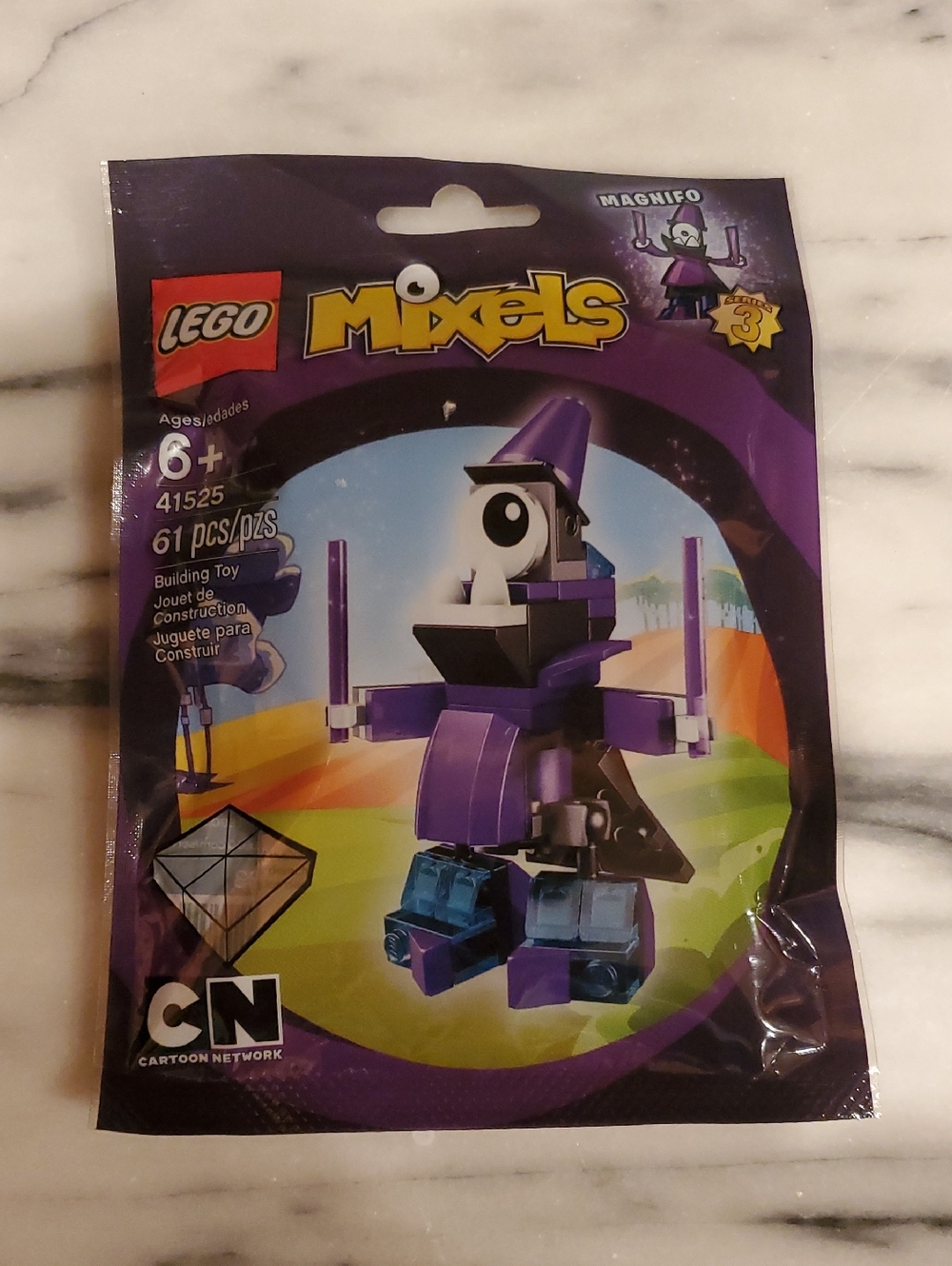 Lego Mixels Magnifo Purple Figure Series 3